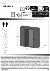 Forte LNRS945S Notice De Montage