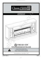 ClassicFlame 42MM3115 Mode D'emploi