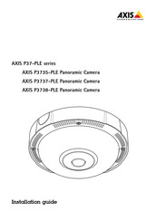 Axis P3738-PLE Guide D'installation