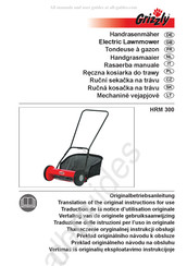 Grizzly HRM 300 Notice D'utilisation