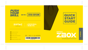 Zotac ZBOX E MAGNUS EN51050 Guide De Démarrage Rapide