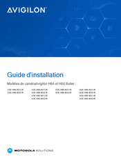 Avigilon 8.0C-H6X-BO1-IR Guide D'installation