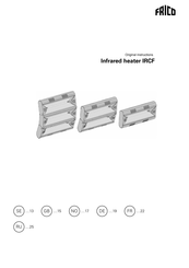 Frico IRCF1500 Instructions Originales