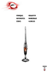 Rowenta AIR FORCE EXTREME RH8828WO Manuel D'utilisation