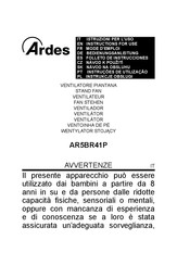 ARDES AR5BR41P Mode D'emploi