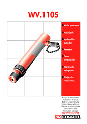 Facom WV.1105 Notice D'instructions