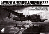 Tamiya DAMBUSTER/GRAND SLAM BOMBER 61111 Mode D'emploi