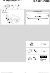 Hyundai G4491ADE10ST Instructions De Montage