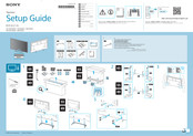 Sony Bravia FW-49X7001D Guide D'installation