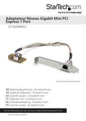 StarTech ST1000SMPEX Guide De L'utilisateur