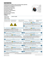 Siemens 3VA9477-0GA80 Notice D'utilisation