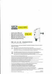 Velp Scientifica F201A0150 Manuel D'instructions