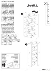 FMD Furniture CALVIA 9 3012-009 Instructions De Montage