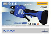 Emerson Klauke EK 50ML Mode D'emploi