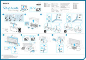 Sony BRAVIA XBR-65X800G Manuel De Configuration