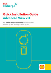 Shell Recharge Advanced View 2.3 Guide D'installation Rapide