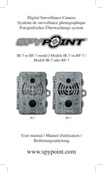 Spypoint BF-7 Manuel D'utilisation