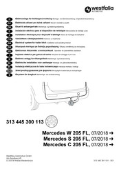 Westfalia Automotive 313 445 300 113 Notice De Montage Et D'utilisation