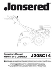 Jonsered J208C14 Manuel De L'opérateur