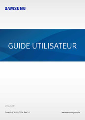 Samsung SM-A356W Guide Utilisateur