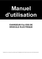 Fox ESS A022KP1-E-2 Manuel D'utilisation