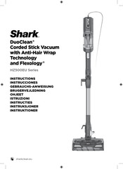 shark DuoClean HZ500EU Série Instructions