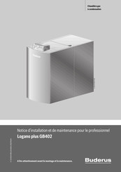 Buderus Logano plus GB402-320-5 Notice D'installation Et De Maintenance