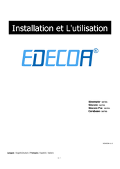 EDECOA Corebase Serie Consignes Pour L'installation Et L'utilisation