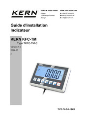 KERN TKFC-TM-C Guide D'installation