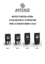 Artense KIANO 2 Notice D'installation, D'utilisation Et D'entretien