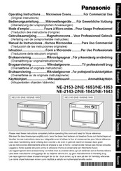 Panasonic NE-1853 Mode D'emploi