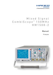 Rohde & Schwarz Hameg Instruments CombiScope HM1508-2 Manuel