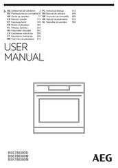 AEG BSE788380M Notice D'utilisation