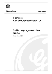 GE Interlogix ATS4500 Guide De Programmation Rapide