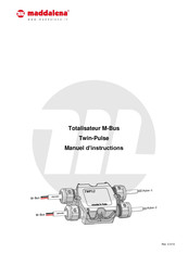 Maddalena Twin-Pulse Manuel D'instructions