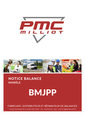 PMC MILLIOT JPP-N-30 Notice