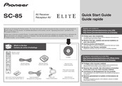 Pioneer ELITE SC-85 Guide Rapide