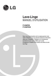 LG F1258FD29 Manuel D'utilisation