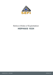 SEFI Hephais C 1024 Notice