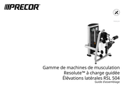 Precor Resolute RSL 504 Guide D'assemblage