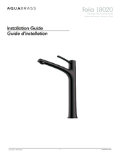 aquabrass Folia 18020 Guide D'installation