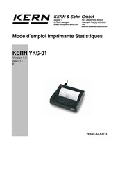 KERN YKN-A02 Mode D'emploi