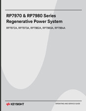 Keysight RP7972A Manuel D'utilisation