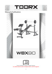 toorx WBX90 Manuel D'utilisation