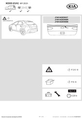 Kia J7491ADE50BB Instructions De Montage