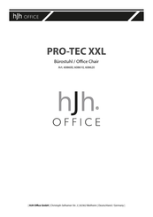 hjh OFFICE PRO-TEC XXL 608620 Instructions De Montage