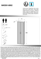 Forte NIKO NIKD01-0002 Notice De Montage
