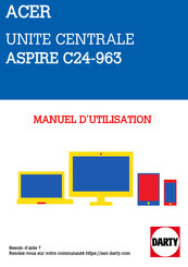 Acer Aspire C24-963 Manuel D'utilisation