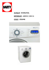 Whirlpool AWO/D 11814 S Mode D'emploi