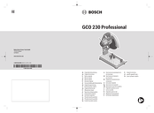 Bosch GCO 230 Professional Notice Originale